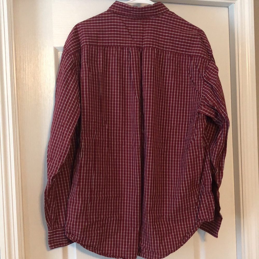 Red Button Down - Picture 2 of 3